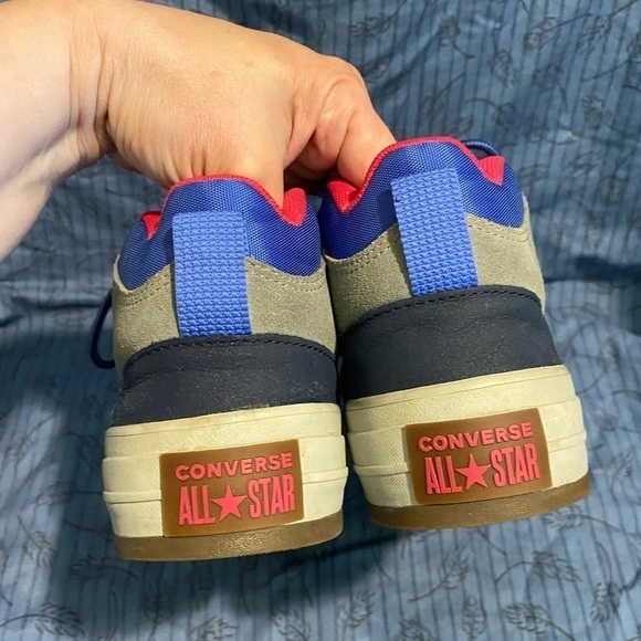 Converse Chuck Taylor All Star Street Boot Hi Mason/Pink men’s 8 women’s 10 - Picture 4 of 7